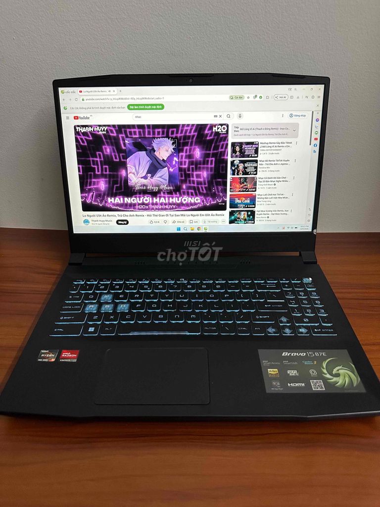 MSI Bravo 15 R5-7535HS 15.6 inch 16GB/512GB. Mua bán Laptop tại Quận Gò Vấp Tp Hồ Chí Minh được đăng bởi Nguyễn Thanh Sĩ hình 1