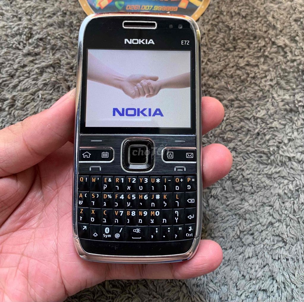 E72 Đen zin bản Thái Lan bàn phím độc lạ hiếm. Mua bán Điện thoại tại Quận Bình Thạnh Tp Hồ Chí Minh được đăng bởi Trùm Nokia Cổ SG hình 1