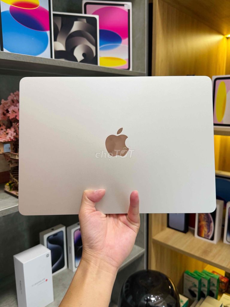 Macbook Air 13 M2 16GB/256GB Starlight- Keng. Mua bán Laptop tại Thành phố Thủ Đức Tp Hồ Chí Minh được đăng bởi ChungStore2 hình 1