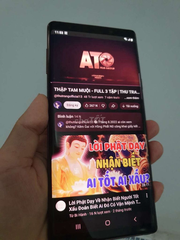 Samsung Note 9 ram 6gb chuẩn bị chơi lễ. Mua bán Điện thoại tại Quận Tân Bình Tp Hồ Chí Minh được đăng bởi Điện thoại SAMPHONE hình 1