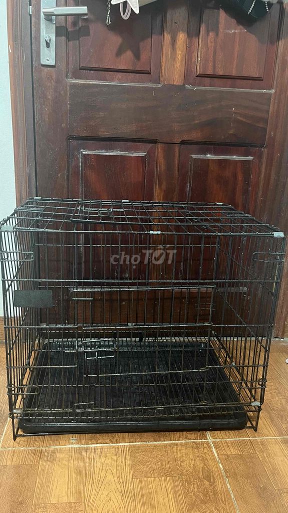 Chuồng chó kim loại đen 60x43x50cm đã sử dụng. Mua bán Phụ kiện, Thức ăn, Dịch vụ tại Quận Bắc Từ Liêm Hà Nội được đăng bởi Doan Nguyen hình 1