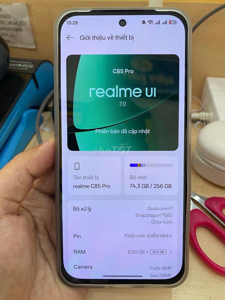 Realme C85 Pro 256GB Tím. Mua bán Điện thoại tại Thành phố Cao Lãnh Đồng Tháp được đăng bởi Hiển hình 1