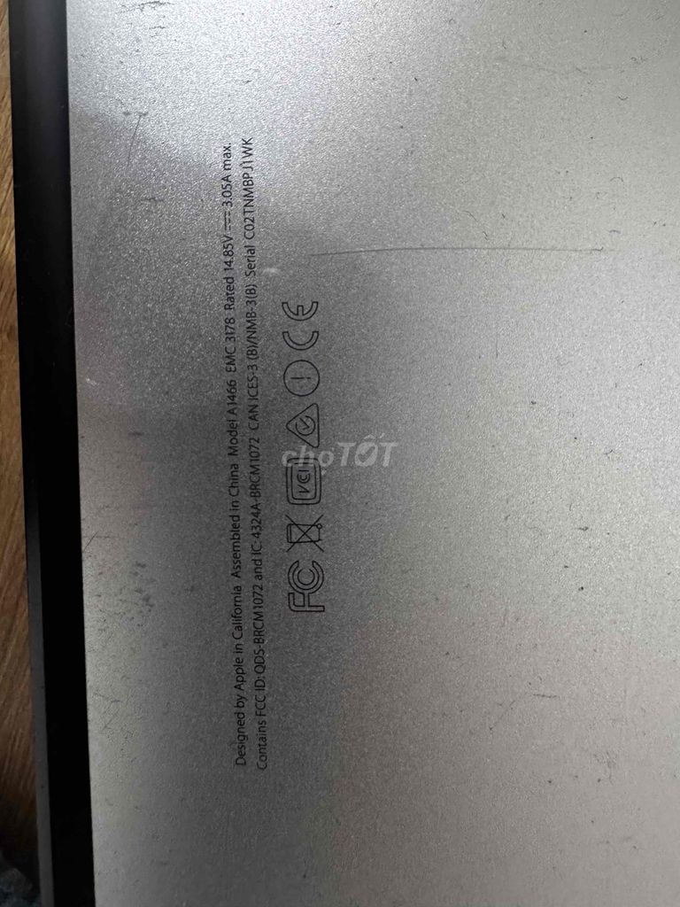 Apple MacBook Air 2017 i5 13 inch 8GB/122GB. Mua bán Laptop tại Quận Ngũ Hành Sơn Đà Nẵng được đăng bởi Đinh Vũ Thọ hình 1