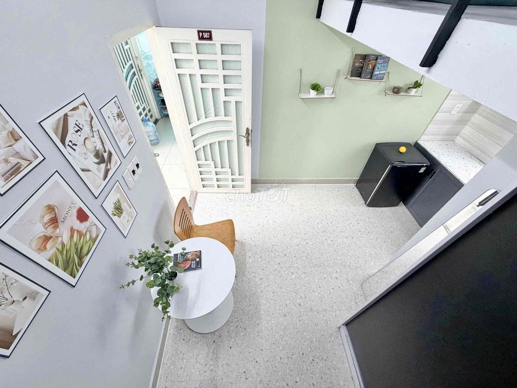 PHÒNG GÁC LỬNG – NGUYỄN VĂN ĐẬU, BÌNH THẠNH - TOÀ NHÀ BẢO VỆ - HẦM XE