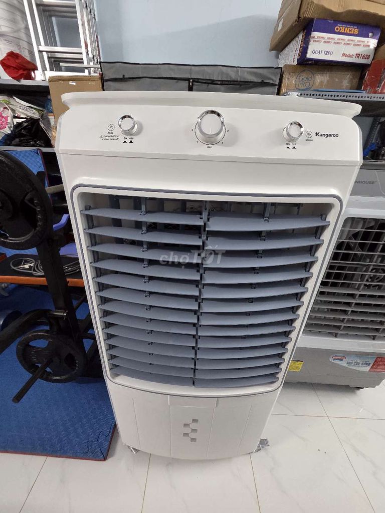Quạt điều hòa Kangaroo Trắng. Mua bán Quạt tại Thành phố Sóc Trăng Sóc Trăng được đăng bởi kiều kiều hình 1