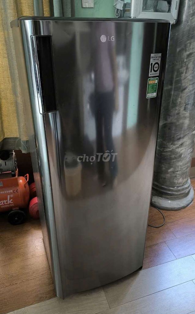 Tủ đông đứng  LG inverter 175l mới 90%