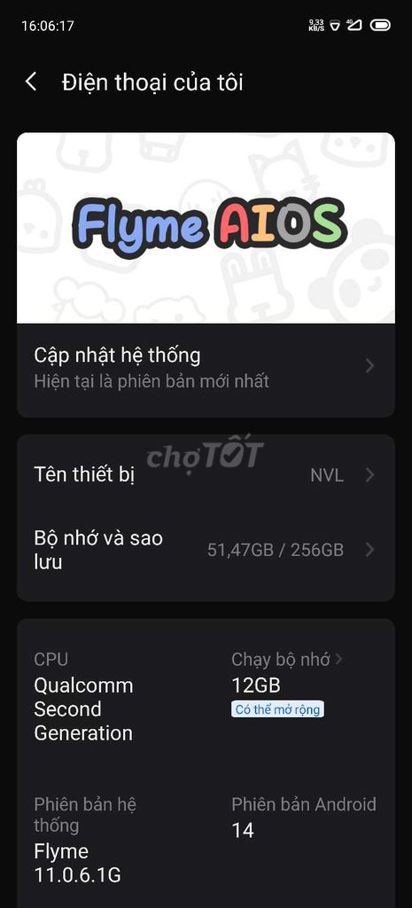 Meizu Lucky 08 12GB 256GB Trắng. Mua bán Điện thoại tại Huyện Hoài Đức Hà Nội được đăng bởi ngô lực hình 1