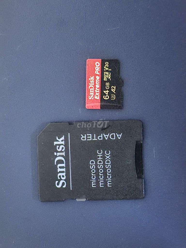 Thẻ nhớ MicroSD SanDisk Extreme PRO 64GB. Mua bán Linh kiện (RAM, Card...) tại Thành phố Vĩnh Yên Vĩnh Phúc được đăng bởi Hùng Trần Gia hình 1