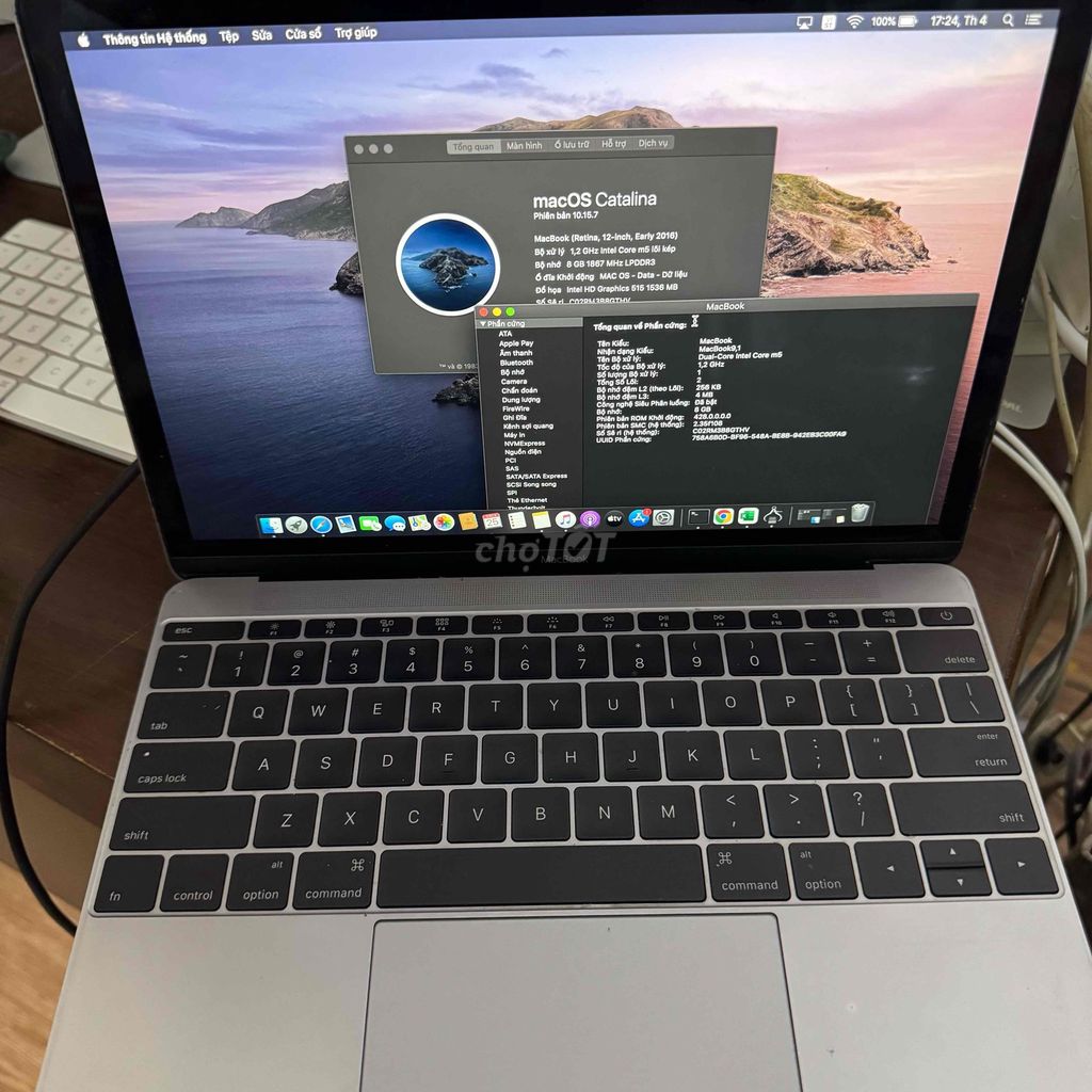 Macbook 12” 2016 m5/8g/512g sạc1 lầnbh3 tháng. Mua bán Laptop tại Quận 3 Tp Hồ Chí Minh được đăng bởi Phúc Nguyễn hình 1