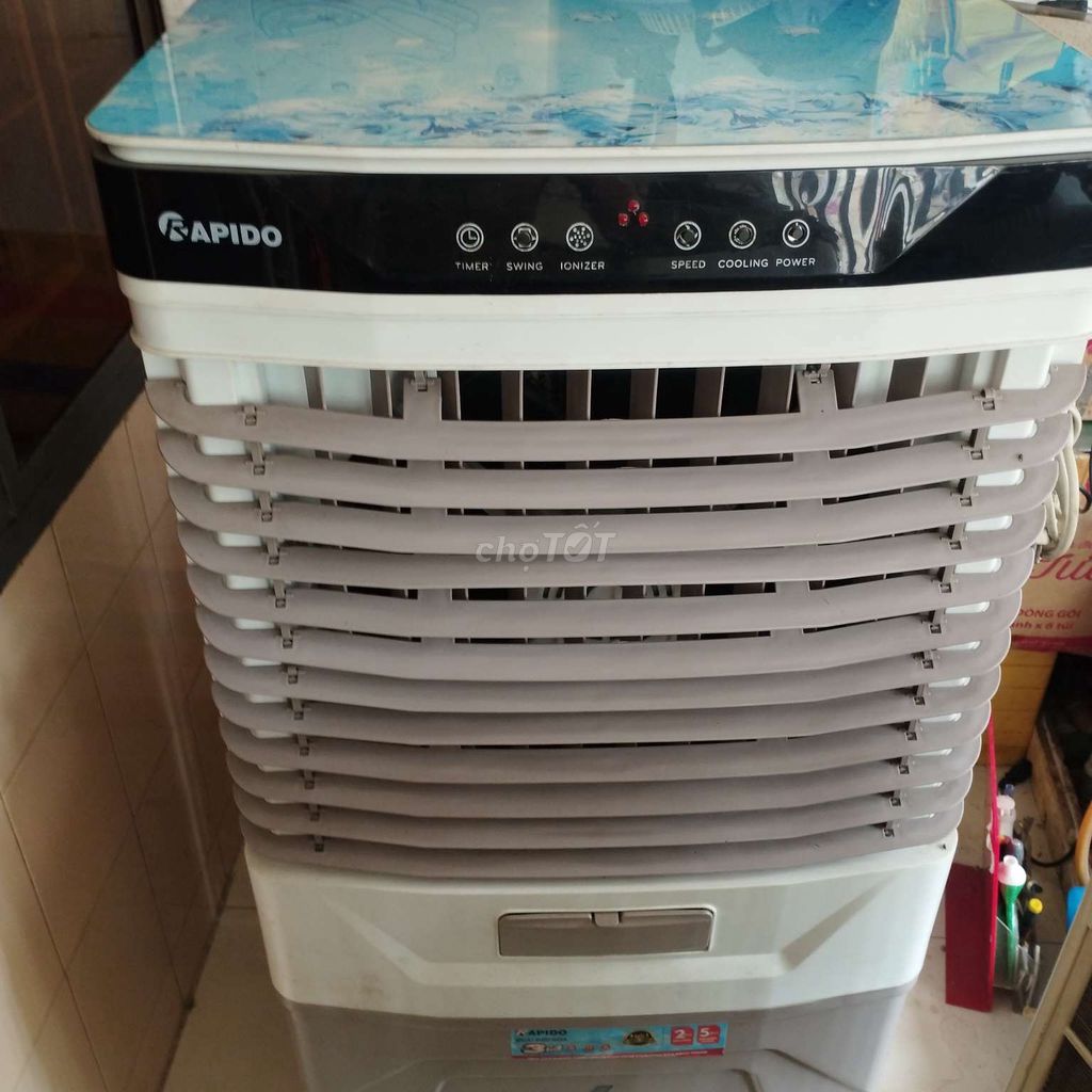 Quạt điều hòa Rapido Trắng xám. Mua bán Quạt tại Thành phố Thủ Dầu Một Bình Dương được đăng bởi nguyenvete hình 1