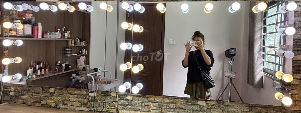 Gương trang điểm 2cái 140x220 cm. Mua bán Nội thất, đồ gia dụng khác tại Quận 3 Tp Hồ Chí Minh được đăng bởi Hiếu Trịnh sơn hình 1