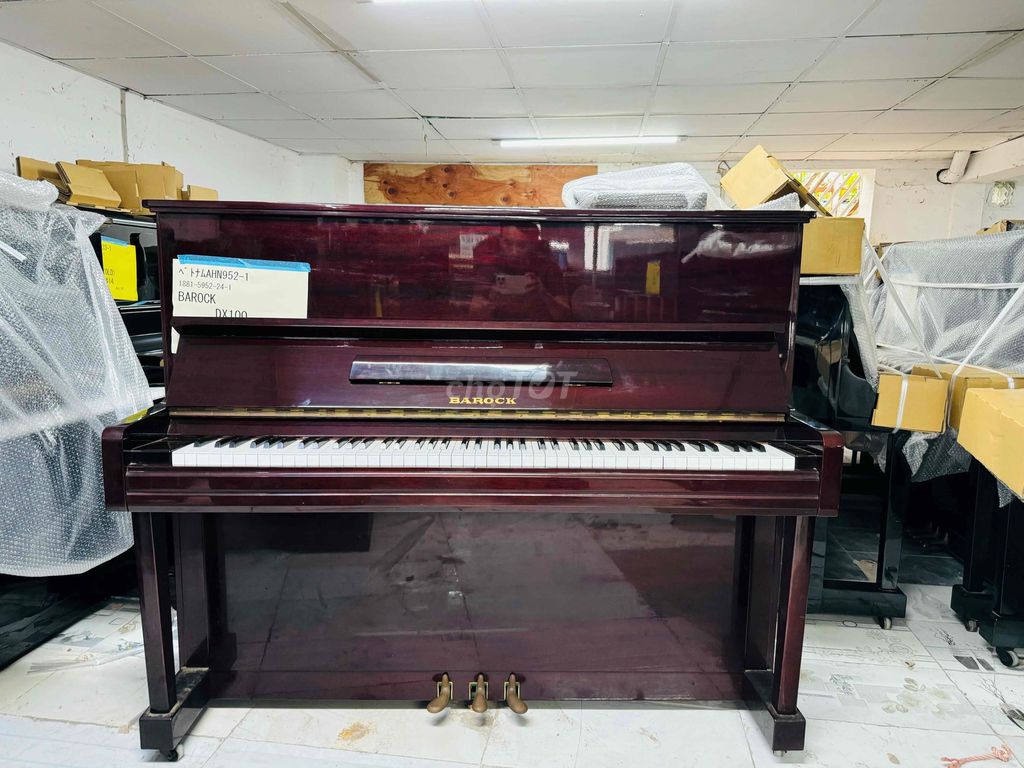 piano cơ uprigh BOROCK DX100 zin japan co/cq