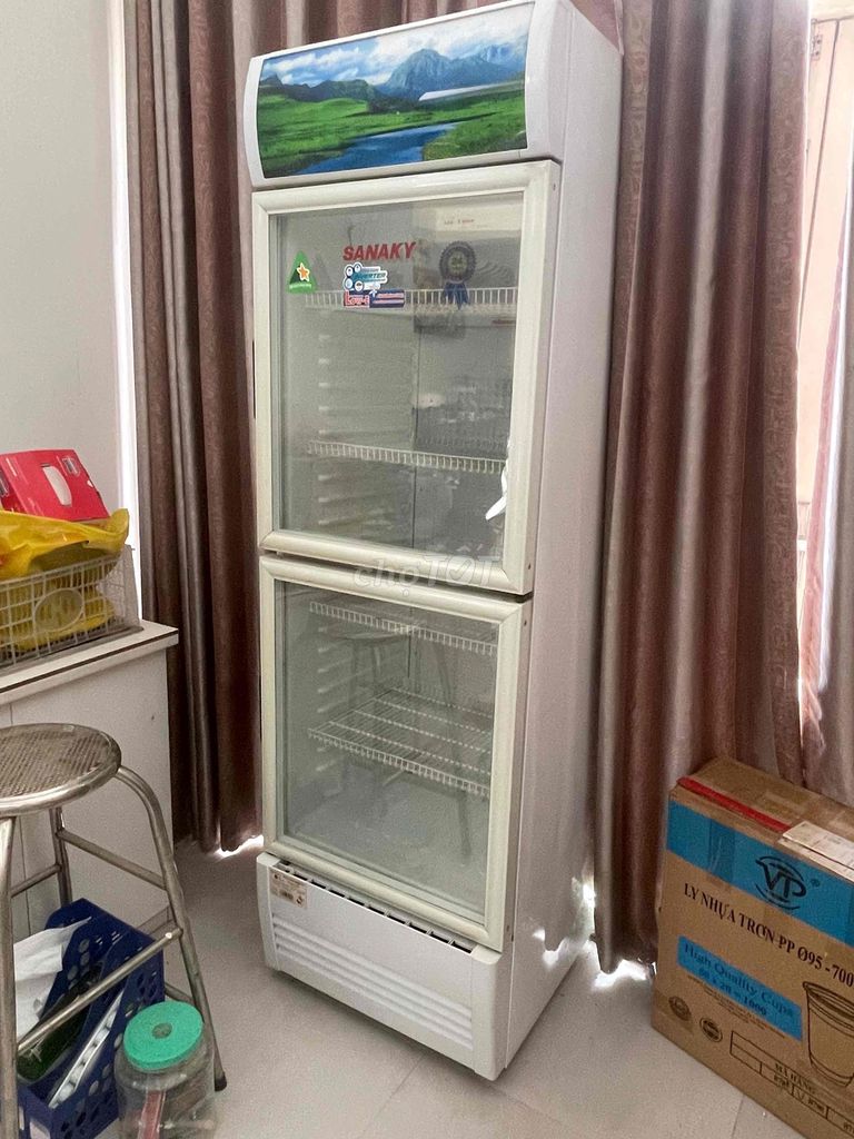 Tủ mát Sanaky 340L 2 cánh Ít dùng. Mua bán Tủ lạnh tại Quận 8 Tp Hồ Chí Minh được đăng bởi Khang Tran hình 1