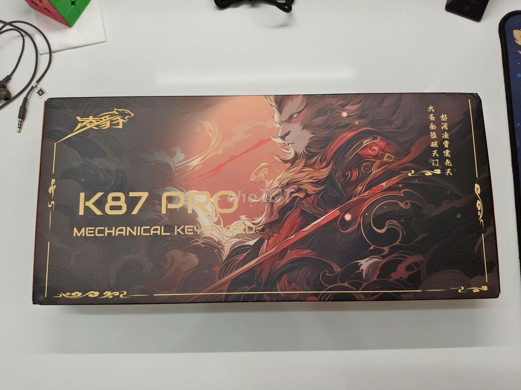 Lingbao K87 Pro Guofeng Wukong 3 mode Pin 8000mAh . Mua bán Phụ kiện (Màn hình, Chuột...) tại Quận 3 Tp Hồ Chí Minh được đăng bởi Chị Hạnh hình 1