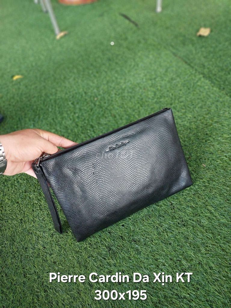 Clutch da hiệu Pierre Cardin chính hãng