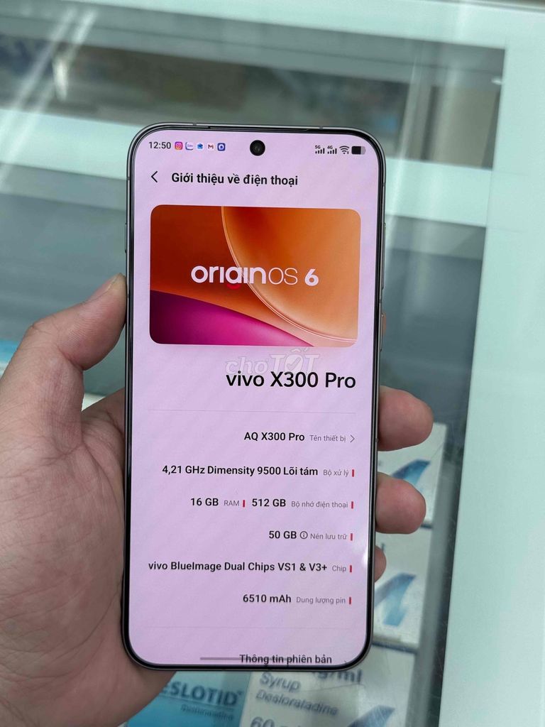 Vivo X300 Pro 512GB Vàng 99%. Mua bán Điện thoại tại Quận Bình Thạnh Tp Hồ Chí Minh được đăng bởi Anh Huy hình 1