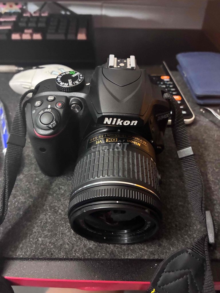 Máy ảnh Nikon D3400 Đen Rất mới. Mua bán Máy ảnh, Máy quay tại Quận 8 Tp Hồ Chí Minh được đăng bởi Đặng Văn Duy hình 1