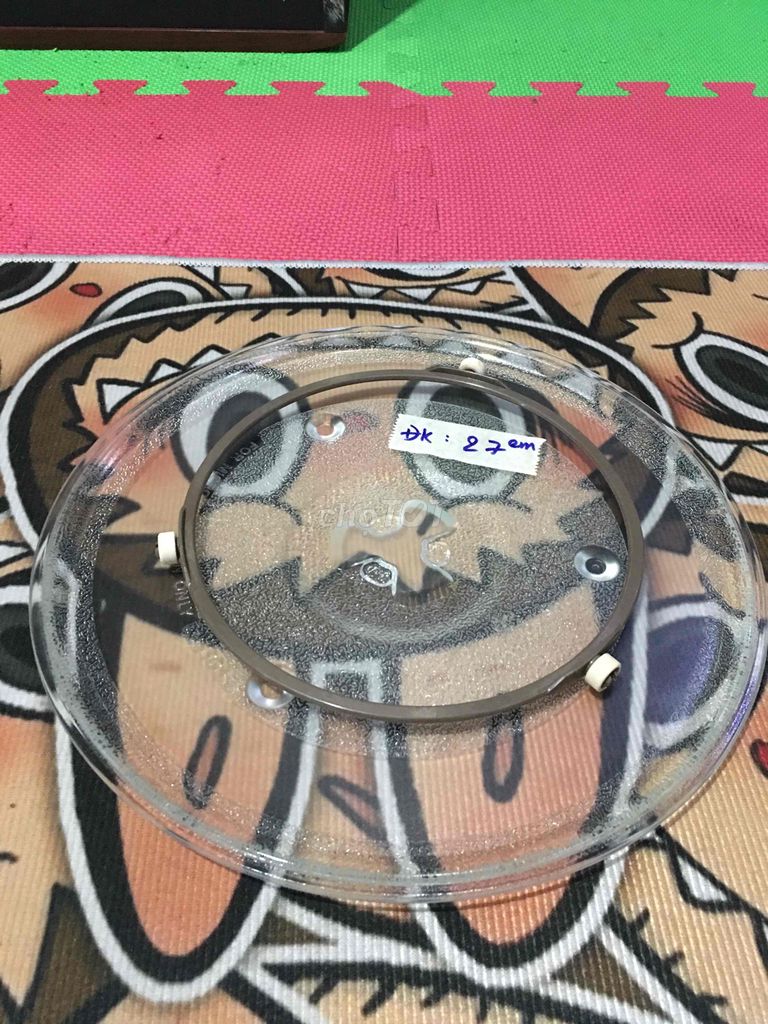 Đĩa lò vi sóng Electrolux kính 27cm. Mua bán Bếp, lò, đồ điện nhà bếp tại Quận Tân Bình Tp Hồ Chí Minh được đăng bởi Bách Khoa hình 1