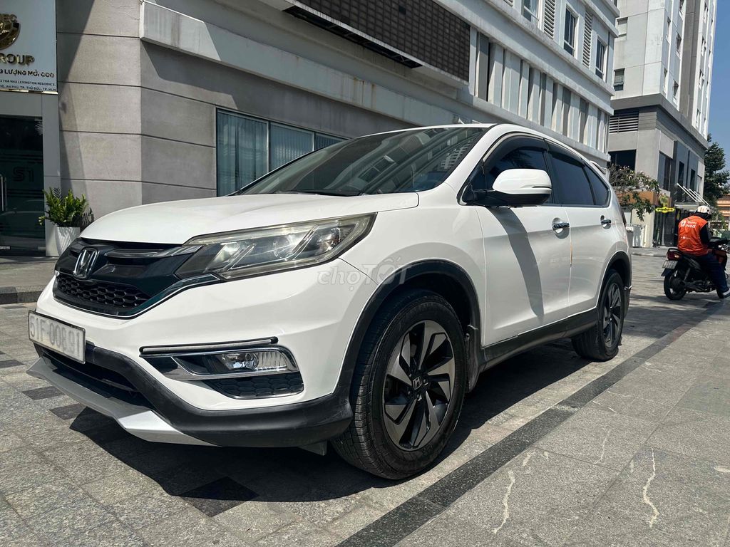 Bán xe Honda CRV 2.4L Model 2015 màu trắng