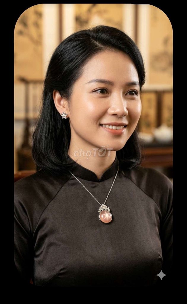 Mặt dây chuyền Ngọc Hồng Nữ. Mua bán Phụ kiện thời trang khác tại Quận Hà Đông Hà Nội được đăng bởi BÉ KITTY TV hình 1