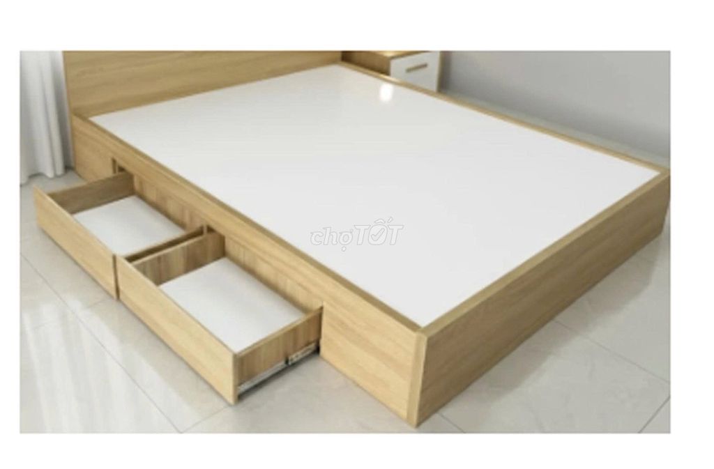 Giường hộp Gỗ An Cường 1.7m x 1.4m. Mua bán Giường, chăn ga gối nệm tại Quận Bình Thạnh Tp Hồ Chí Minh được đăng bởi Quốc Nguyên hình 1