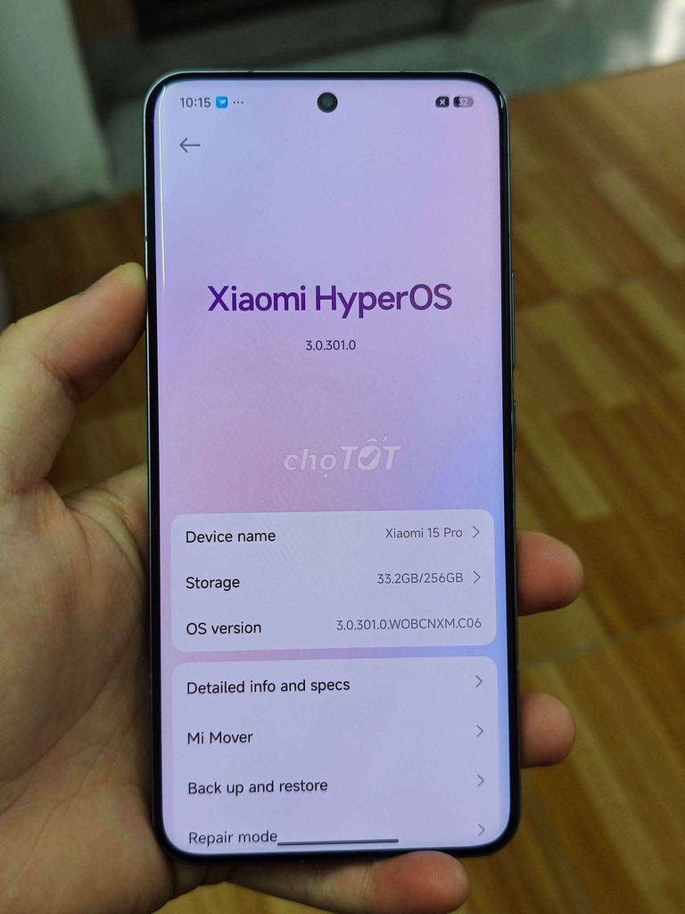 Xiaomi 15 Pro 256GB Xám. Mua bán Điện thoại tại Huyện Đồng Phú Bình Phước được đăng bởi Kaka Lý Nguyễn hình 1