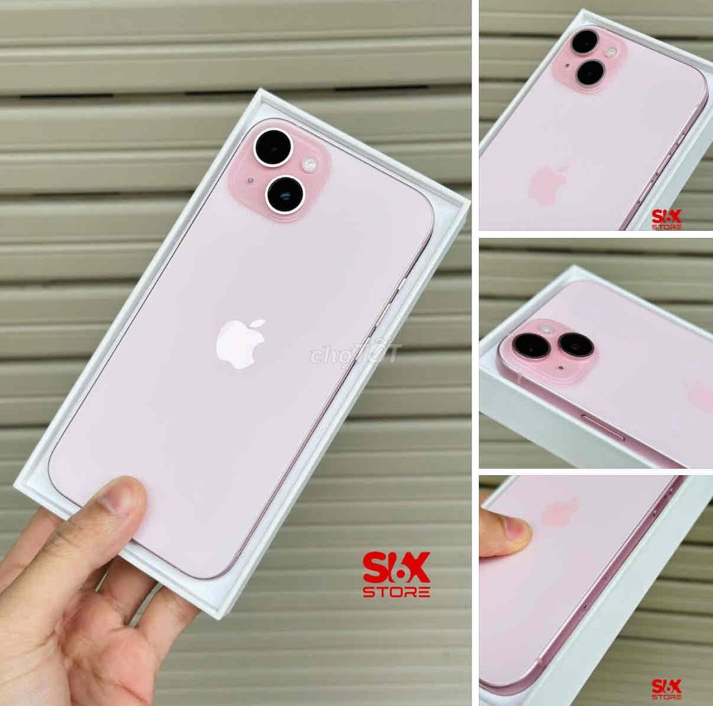 iPhone 15 256GB Hồng Mới FULLBOX APPLE 12/2025. Mua bán Điện thoại tại Quận Thanh Xuân Hà Nội được đăng bởi Nguyễn Huy Dũng hình 1