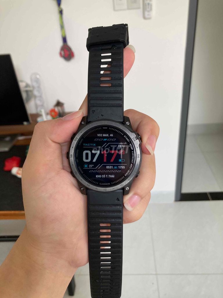 Garmin Tactix 7 Standard Đen. Mua bán Thiết bị đeo thông minh tại Thành phố Nha Trang Khánh Hòa được đăng bởi Lê An hình 1