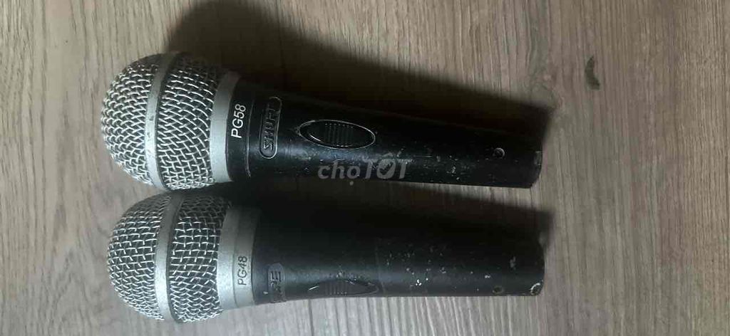 Microphone Shure PG48, PG58 Đen. Mua bán Tivi, Âm thanh tại Quận Hoàng Mai Hà Nội được đăng bởi kiên hình 1