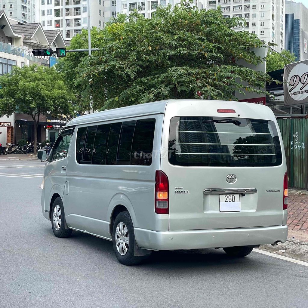 Toyota Hiace 2008 tải van 5 chỗ Super Wagon 2.7. Mua bán Ô tô tại Quận Cầu Giấy Hà Nội được đăng bởi Tô Văn Tiến hình 5