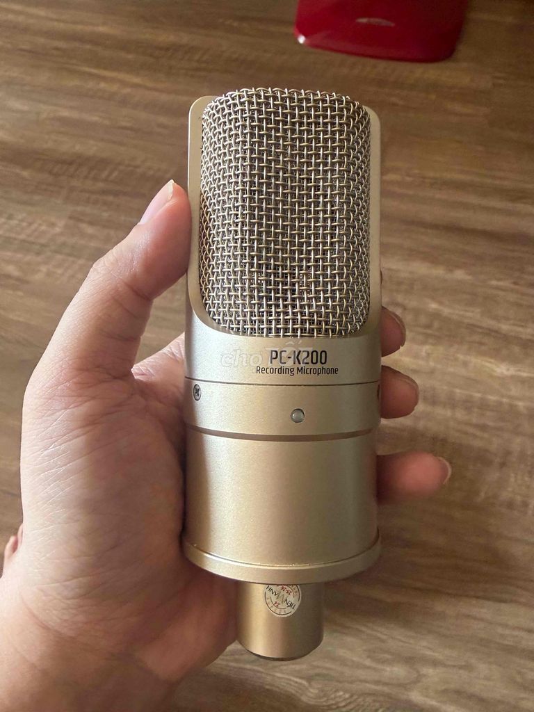 Microphone Takstar PC-K200 Vàng đồng. Mua bán Tivi, Âm thanh tại Thành phố Vũng Tàu Bà Rịa - Vũng Tàu được đăng bởi James hình 1