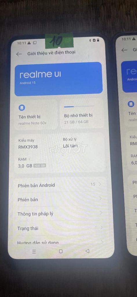 Realme Note 60x 3GB/64GB Android 15. Mua bán Điện thoại tại Huyện Kim Sơn Ninh Bình được đăng bởi Thích Học Sử hình 1