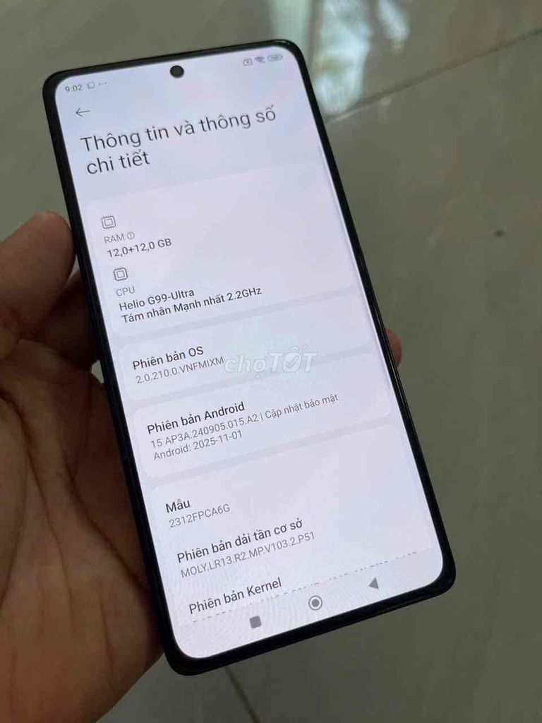 POCO M6 Pro 12/512GB Nguyên zin Kính xươt tý VN. Mua bán Điện thoại tại Quận 8 Tp Hồ Chí Minh được đăng bởi điện thoại giá rẻ  hình 1