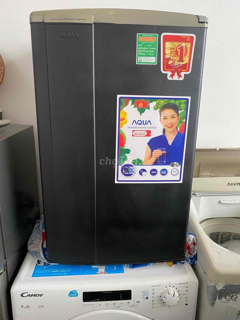 Tủ lạnh mini aqua 90L zin còn tốt bán bh6t uy tín. Mua bán Tủ lạnh tại Quận 7 Tp Hồ Chí Minh được đăng bởi Vũ Văn Ngân hình 1