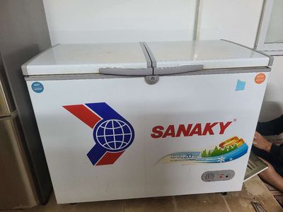 Tủ Đông Sanaky 220 Lít 2 Ngăn Mát/Đông Riêng Biệt. Mua bán Tủ lạnh tại Huyện Hoài Đức Hà Nội được đăng bởi Đặng Lương Anh
