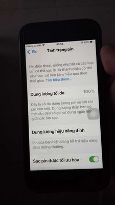 Apple iPhone 7 Đen 100%