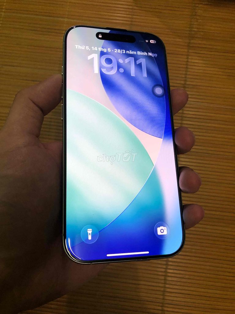 Phone 16 Pro Trắng 128GB quốc tế bản Mỹ. Mua bán Điện thoại tại Thành phố Dĩ An Bình Dương được đăng bởi lê nhật minh hình 1