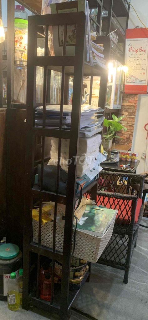 Kệ sách Gỗ Nâu đen. Mua bán Tủ, kệ gia đình tại Quận Đống Đa Hà Nội được đăng bởi Mai Trần hình 1