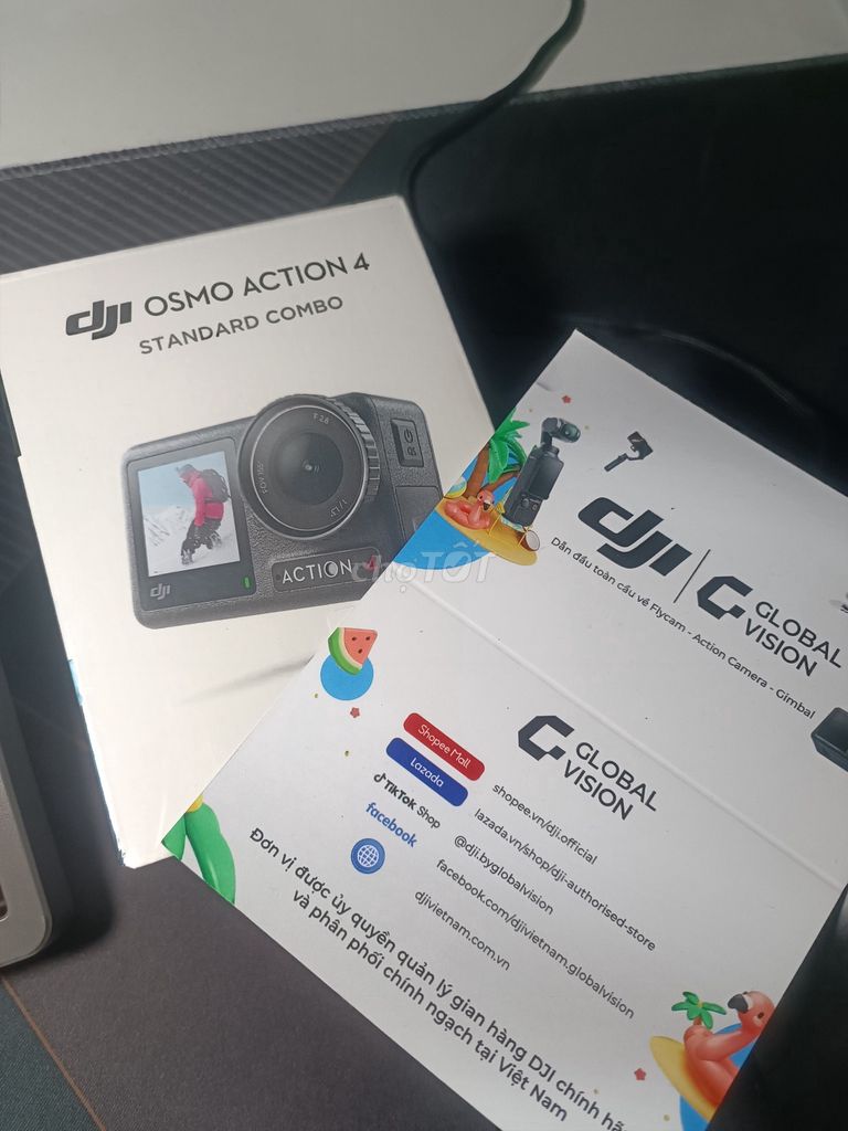 Dji Action 4 bản đơn new seal BH 12 tháng . Mua bán Máy ảnh, Máy quay tại Quận Sơn Trà Đà Nẵng được đăng bởi Vo David hình 1