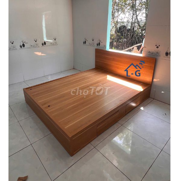 Giường ngủ 1m2 x 2m x 30cm. Mua bán Giường, chăn ga gối nệm tại Thành phố Biên Hòa Đồng Nai được đăng bởi NỘI THẤT LÂM GIA PHÁT  hình 1