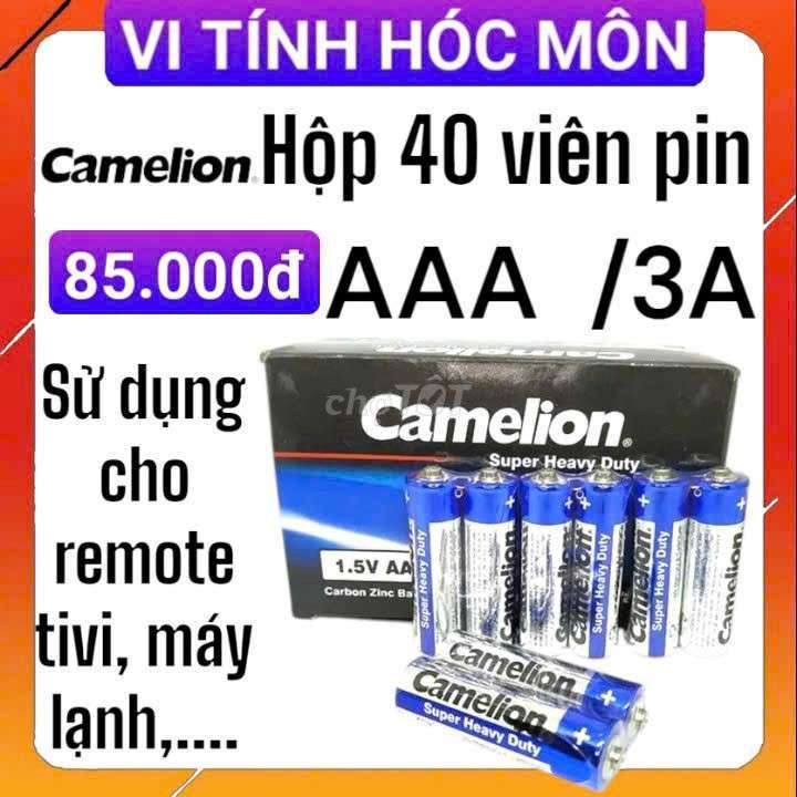 Hộp 40 viên pin camelion aaa cho remote