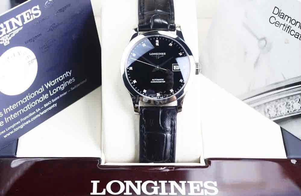 Longines Record Kim Cương Chuẩn Chronometer Fulbox. Mua bán Đồng hồ tại Thành phố Thủ Đức Tp Hồ Chí Minh được đăng bởi Đồng Hồ Chính Hãng  hình 1