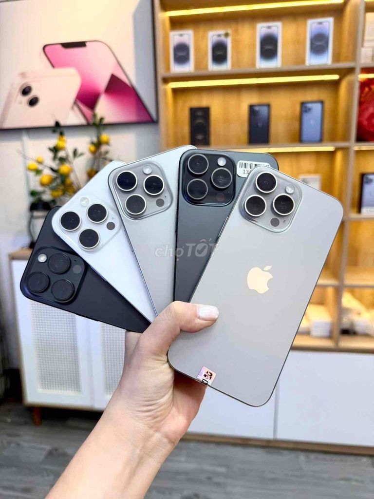 iPhone 15 Pro Max 256GB Đen -xanh Quốc Tế. Mua bán Điện thoại tại Thành phố Nha Trang Khánh Hòa được đăng bởi Ngọc Thắng Smartphone hình 1