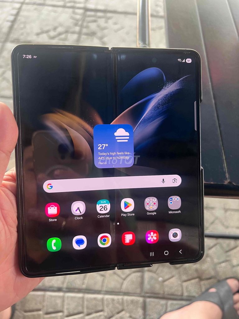 Samsung Galaxy Z Fold 4 256GB nguyên rin. Mua bán Điện thoại tại Quận Liên Chiểu Đà Nẵng được đăng bởi Hoàng hình 1