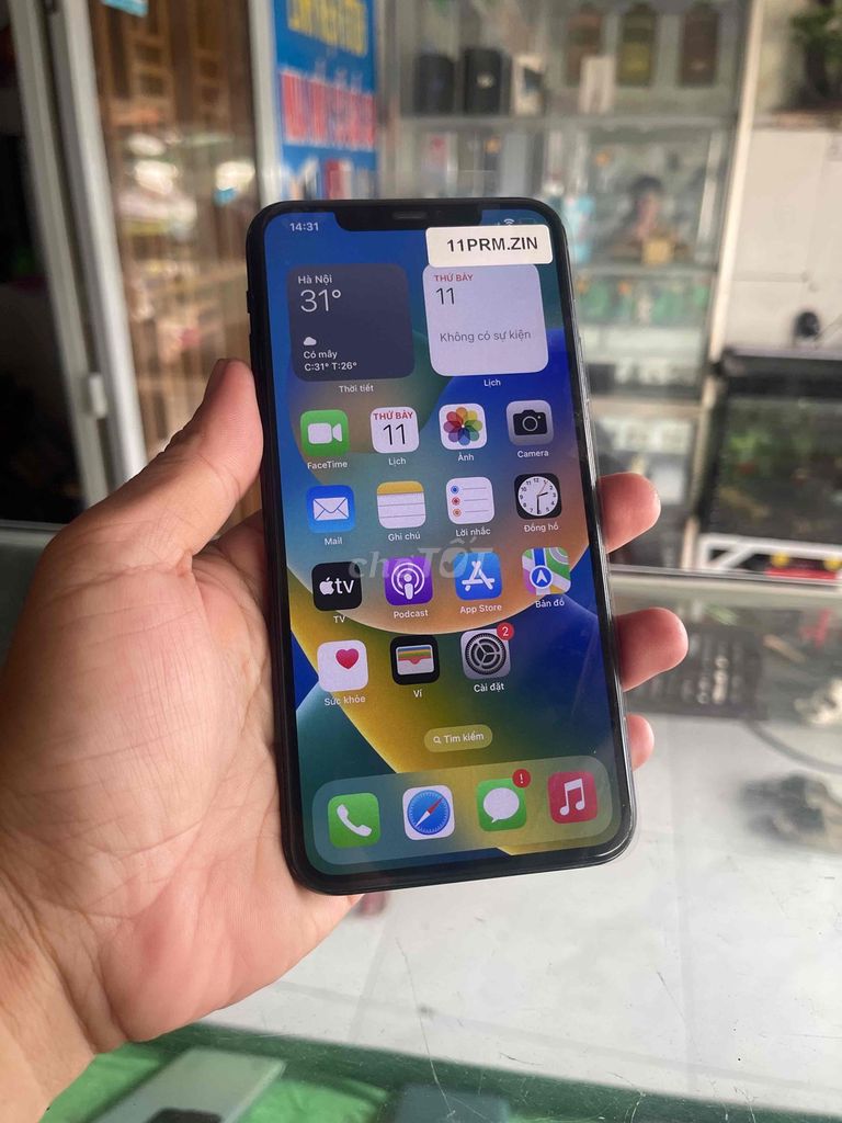 11 Pro Max Xanh rêu ios16.3 màn thay zin có nfc f. Mua bán Điện thoại tại Huyện Củ Chi Tp Hồ Chí Minh được đăng bởi nguyễn quốc Thắng hình 1
