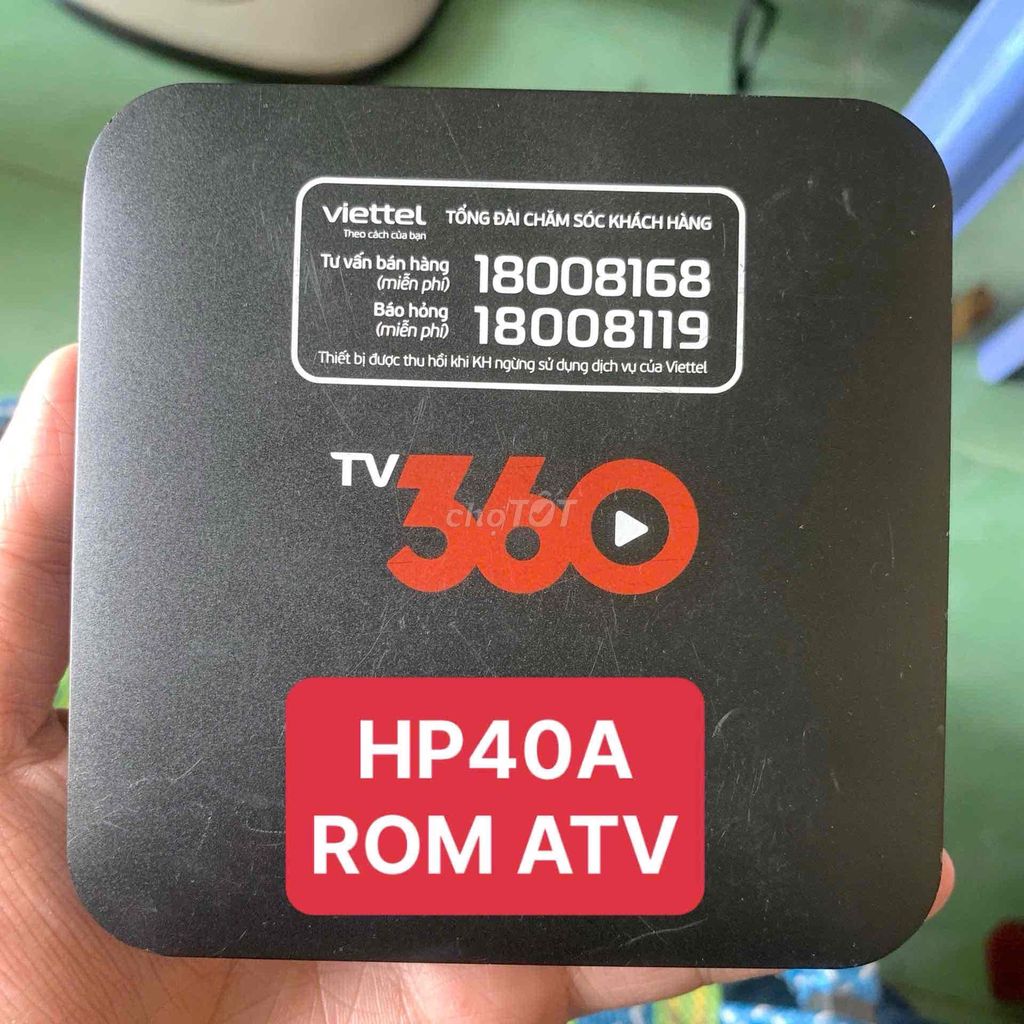 Bình Dương Bán Viettel HP40A Đầu Thu Truyền Hình. Mua bán Phụ kiện (Màn hình, Chuột...) tại Thành phố Thủ Dầu Một Bình Dương được đăng bởi Phước Bình Dương hình 1