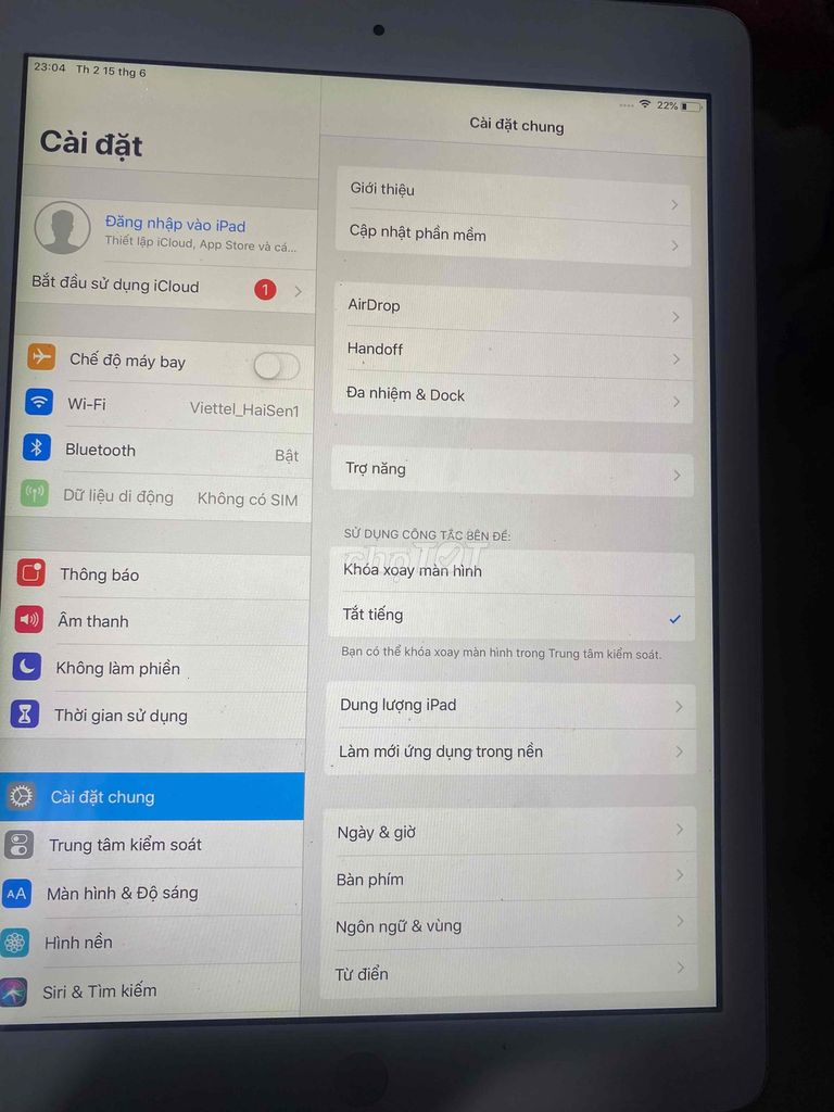 Apple iPad Air 64GB camera lỗi. Mua bán Máy tính bảng tại Huyện Bù Đăng Bình Phước được đăng bởi hưng hình 1