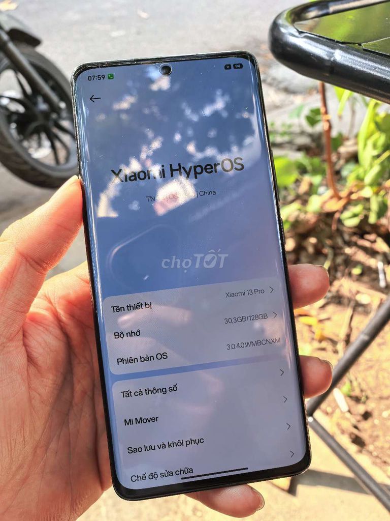 Xiaomi Mi 13 Pro 5G 128GB giao lưu. Mua bán Điện thoại tại Thành phố Biên Hòa Đồng Nai được đăng bởi Long Huynh hình 1