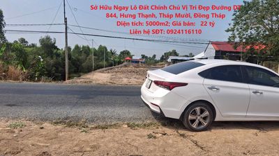 Đất Chính Chủ Vị Trí Đẹp Đường DT 844, Hưng Thạnh, Tháp Mười,Đồng Tháp. Mua bán đất tại Huyện Tháp Mười Đồng Tháp được đăng bởi CHÍNH CHỦ