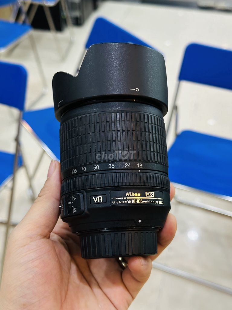 ỐNG KÍNH NIKON 18-105 CÓ VR CHỐNG RUNG SIÊU TIỆN